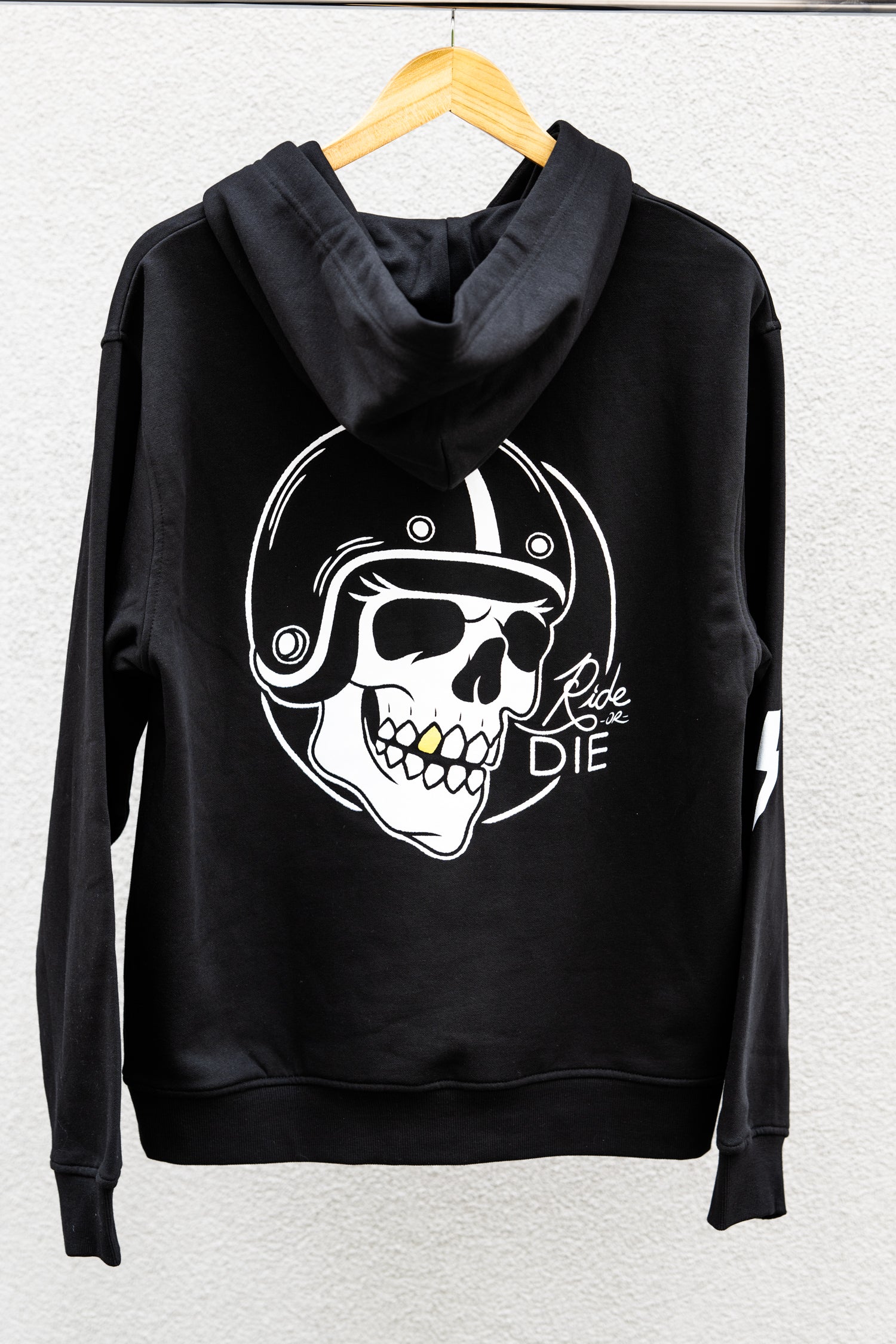 PRE ORDER: Grit+Grvl "Ride or Die" skull hoodie
