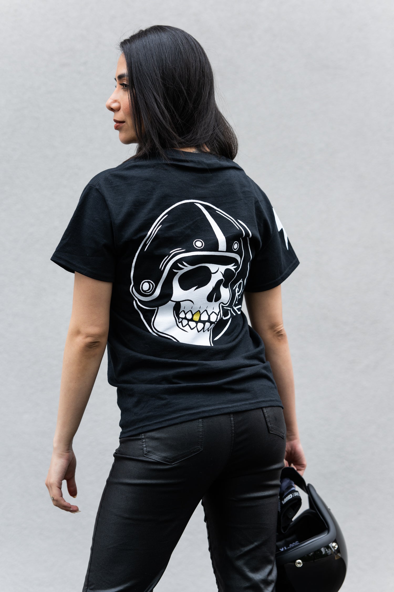 Grit+Grvl "Ride or Die" skull tee